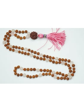 Mogul 108 Buddhist Prayer Beads, Tibetan Mala Necklace