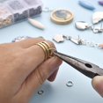 thumbnail image 5 of PinesC 2296Pcs Jump Rings Silver Plated Jewelry Connectors Chain Links 3mm 4mm 5mm 6mm 7mm 8mm 10mm Box Set Open Jump Rings for Necklace Repair, 5 of 5