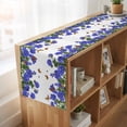 thumbnail image 6 of Table Runners 60 Inches Long Dress Scarves, Purple Spring Floral Farmhouse Kitchen/Dining Table Runner, Small Coffee Tablerunners, Butterfly Farmhouse 13x60 Inch, 6 of 9