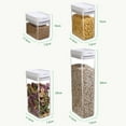 thumbnail image 6 of LShunze Airtight Food Storage Containers with Lids, Plastic Cereal Storage Containers, Kitchen & Pantry Organizers and Storage for Sugar, Flour, Baking Supplies, 6 of 8