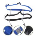 thumbnail image 3 of 2PCS Triathlon Race Number Belt Reflective Design Race Belt (Black and Blue), 3 of 7