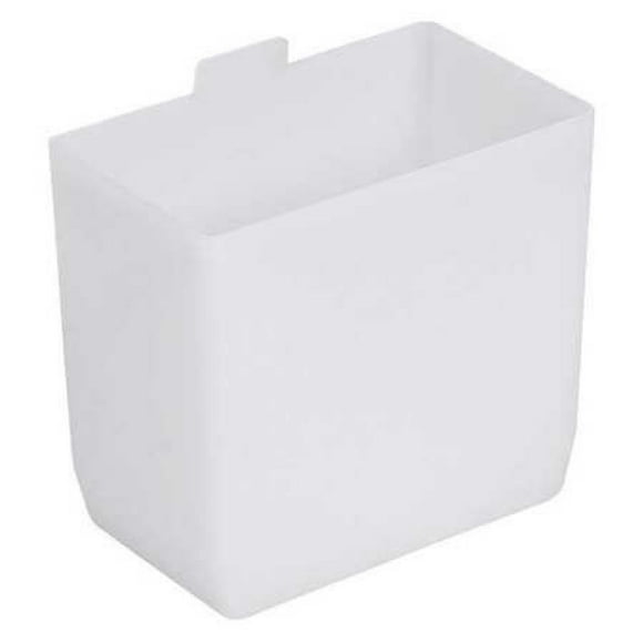 Akro-Mils 30101 Plastic Bin Cup Storage for Sorting Small Parts In Shelf Bins, (2-Inch x 3-1/4-Inch x 3-Inch), White, Case of 48