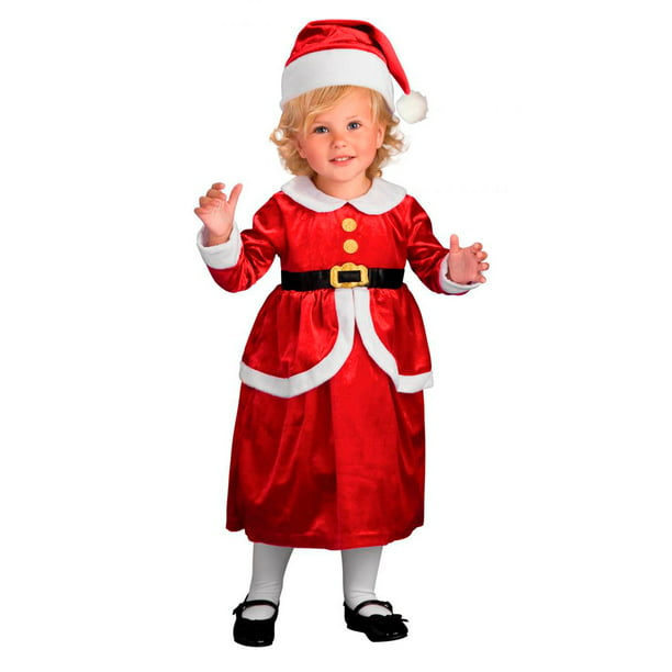 Toddler Lil Mrs. Claus Costume - Walmart.com - Walmart.com