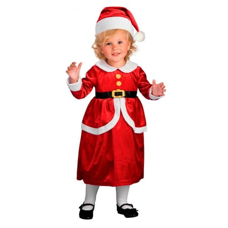 Toddler Lil Mrs. Claus Costume
