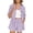 Z-Purple, variant on Bixock Maternity Pants,Womens Over The Belly Pants,Women's Maternity Clothing Two-piece Loose Striped Off Shoulder Shirt Top Shorts Set