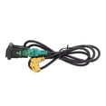 thumbnail image 2 of M Buder Cable Adaptador De Interruptor USB AUX Para Coche Repuesto Resistente Al Desgaste Negro Para MK5 MK6 RCD510 RNS315 RCD300+ Jetta Scirocco Golf Passat 24 mm / 0.94 inches, 2 of 9