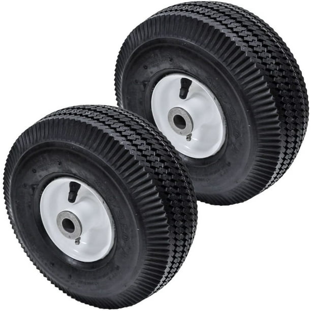 2PK Genuine OEM Toro 1053471 TimeCutter Front Wheel Tire Assembly 4
