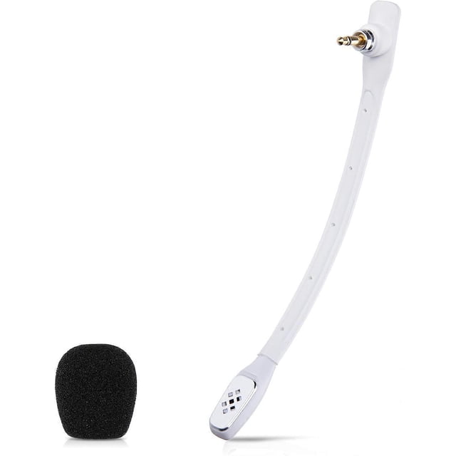 A40 Mic, Microphone Replacement for Astro A40 / A40 TR Gaming Headset, Compatible with Xbox One, PS5, PS4, PC, Mac, Phone, Noise Cancelling 3.5mm Whit