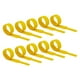 thumbnail image 1 of Monstrate 100 piezas de correa de sujeción de cables profesional para el hogar, cable autoadhesivo, sujetador de montaje de cables, herramienta Teléfono y Comunicación Amarillo, 1 of 6