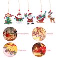 thumbnail image 2 of Colgante de diamantes de Navidad, Kit de mosaico DIY, árboles de Navidad, manualidades de doble cara, regalos para niños FLhrweasw Nuevo, 2 of 6