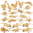 thumbnail image 2 of Kripyery 1 Set Animal Model Chicken Goose Crocodile Lizard Cricket Grasshopper Simulation Model Pretend Toy Scene Props Reptilia Poultry Insect Miniature Figurine Children Toy Gift, 2 of 8
