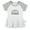 Gray Raglan Dresses, variant on Little Dumpling Wonton Dimsum Bao Funny Dresses For Baby, Newborn Babies Skirts, Infant Princess Dress, 0-24M Kids Graphic Clothes (White Sleeveless Dresses, 0-6 Months)