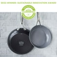 thumbnail image 4 of GreenPan Valencia Pro Healthy Ceramic Nonstick 2pc Frypan Set, 4 of 12