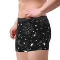 thumbnail image 2 of Uemuo Space Galaxy Pattern Men's Boxer Briefs,Trunk Anti-Chafing,Comfortable, Durable, and Stylish Underwear-Small, 2 of 9