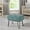 Alhambra, variant on Home Soft Things Jacquard Ottoman - Angola - Real Teal - 19" x 13" x 17"