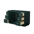 thumbnail image 6 of Wyndham Collection Miranda 54" No-Sink Wood Single Bathroom Vanity in White/Gold, 6 of 7