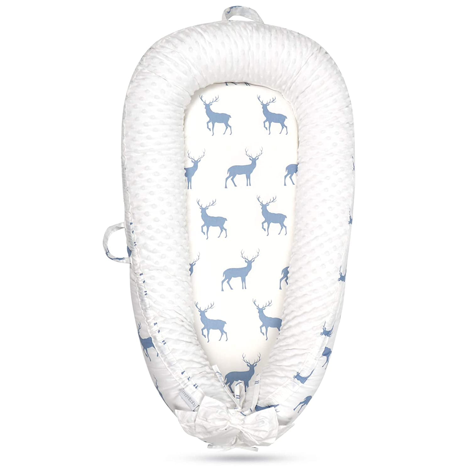 Mamibaby Baby Lounger, 100 Soft & Breathable Infant Floor Seat