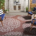 thumbnail image 1 of SAFAVIEH Courtyard Raquel Geometric Indoor/Outdoor Area Rug, 1 of 2