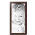 thumbnail image 2 of ArtToFrames 14" x 30" Honors Mahogany Picture Frame, 14x30 inch Brown Wood Poster Frame (WOM-5155), 2 of 6