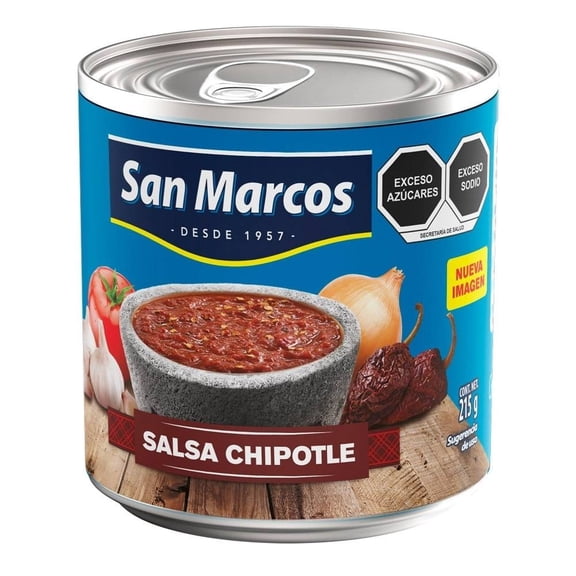Salsa chilpotle San Marcos 215 g