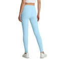 thumbnail image 5 of Cethrio Girls Yoga Leggings, High-waisted Stretchy Dancing Casual Tight Pants Blue Size 13-14 T, 5 of 6