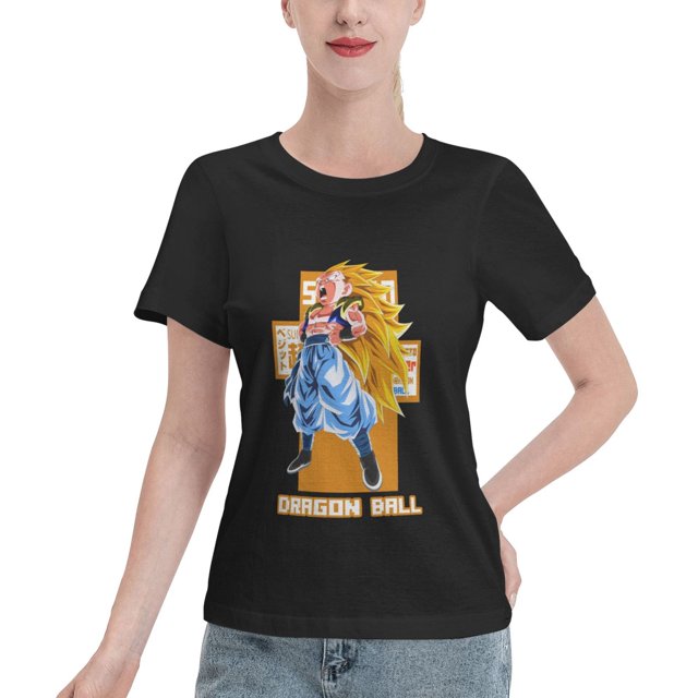 Women's Basic Short Sleeve T-Shirt Super Saiyan