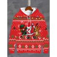 thumbnail image 2 of Sudadera con capucha para hombre, estampado 3D, divertida sudadera con temática navideña, con cordón, ropa deportiva, camisetas de manga larga, ropa informal para hombre, 2 of 5