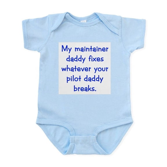 CafePress - Air Force Blues Stuff Infant Bodysuit - Baby Light Bodysuit, Size Newborn - 24 Months