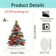 thumbnail image 3 of Inspirational Acrylic Christmas Tree Book Stack Desktop Ornament for Home Office Decor, Motivational Holiday Tabletop Decoration Gift for Readers Book Lovers, 3 of 6