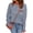 RedStripedNavy, variant on Sweaters for Women Striped Knit Pullover Top Crew Neck Long Sleeve Casual Shirt with Chest Pocket