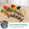 thumbnail image 4 of 16 PCS Rabbit Chew Toys and Bunny Toys, Large Natural Loofah for Teeth Grinding, 4 of 7