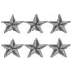 thumbnail image 2 of 6 parches termoadhesivos con forma de estrella para reparar ropa y zapatos. Gris oscuro, 2 of 9
