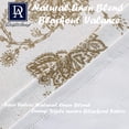 thumbnail image 5 of DriftAway Freda Jacobean Floral Linen Blend Blackout Thermal Insulated Energy Saving Privacy Window Curtain Valance Rod Pocket 2 Layers 24"L x 52"W Plus 2" Header Taupe Beige, 5 of 8