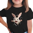 thumbnail image 1 of T-shirt à Manches Courtes pour Garçons, Col Rond, Décontracté, Graphique, pour Enfants, Haut en Mélange de Polyester, 1 Pce, 1 of 5