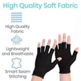 thumbnail image 3 of Guantes ligeros y transpirables con protección UV, de dedos completos, antideslizantes, talla única, de fibra de poliéster, multifuncionales para actividades al aire libre., 3 of 5
