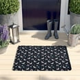 thumbnail image 2 of Blue Cartoon Unicorn Rainbow Heart Cloud Flannel Non Slip Door Rugs,Washable Door Mats Indoor,Decorative Door Mats,Dirt-Resistant and Absorbent Doormat for Entrance,Bedroom,Kitchen,Bathroom,23.5"x16", 2 of 5