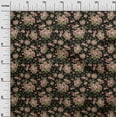 thumbnail image 3 of oneOone Polyester Spandex Black Fabric Florals Dress Material Fabric Print Fabric By The Yard 56 Inch Wide, 3 of 4