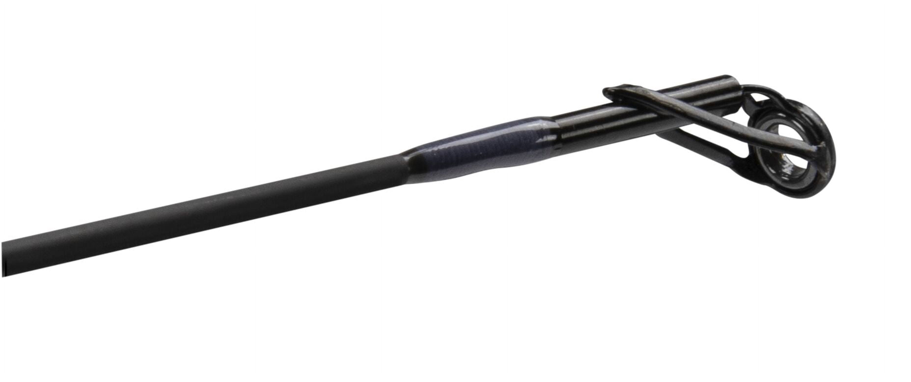Lew's MACH Spinning Fishing Rod, 6-Foot 7-Inch 1-Piece Rod, Medium-Light Power, White/Black/Green