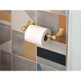 thumbnail image 2 of Moen Weymouth Chrome Double Post Pivoting Toilet Paper Holder, 2 of 6