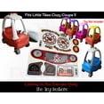 thumbnail image 1 of The Toy Restore Replacement Stickers fits Little Tikes Cozy Coupe II Ride-On Fire Truck Engine Decals, 1 of 8