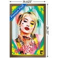thumbnail image 3 of DC Comics Movie - Birds of Prey - Harley Quinn - Kiss Wall Poster, 14.725" x 22.375", Framed, 3 of 6