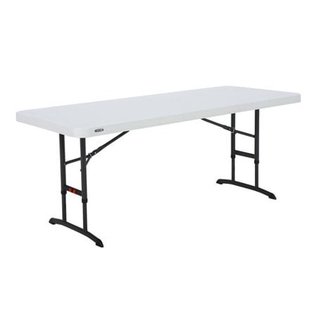 (3-Pack) Lifetime 6-Foot Adjustable Height Table (Commercial) 80565