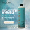 thumbnail image 6 of KERAGEN - Brazilian Keratin Smoothing Treatment, Blowout Straightening System for Dry and Damaged Hair, Formaldehyde Free, 16 Oz - Eliminate Curls and Frizz, Fine to Medium Hair, 6 of 8
