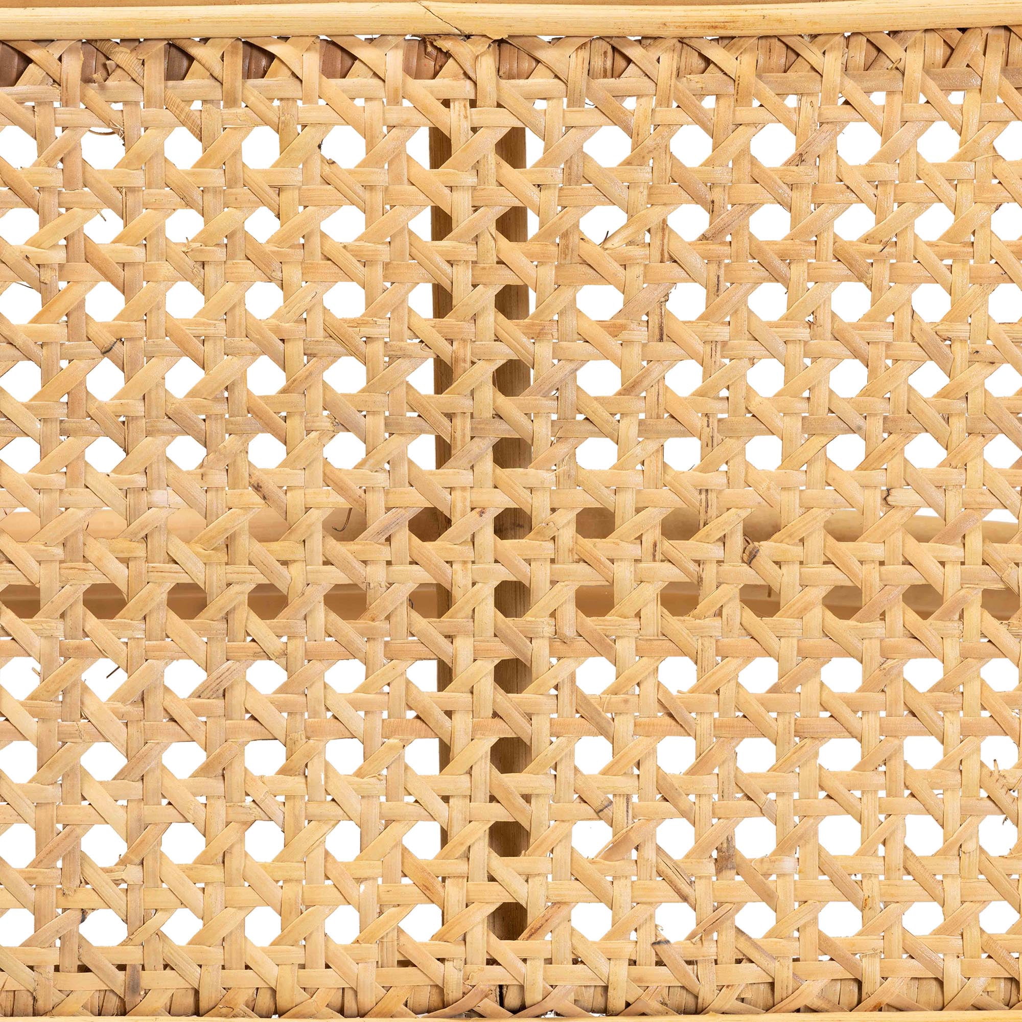 bali & pari Septa Rattan BOHO Bench, Natural Brown
