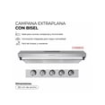 thumbnail image 4 of Campana Extractora Maxims Pared 80cm Acero Inox Doble Turbina 3 Velocidades LED Filtro Grasa 110V, 4 of 4