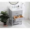 thumbnail image 6 of 24 inch Single Bathroom Vanity in Blue, 6 of 7