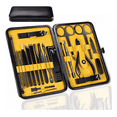 thumbnail image 1 of Manicure Pedicure Kit Manicura Y Pedicura Profesional 20 en 1 Amarillo con Negro, 1 of 3