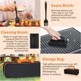 thumbnail image 4 of Juego de 14 utensilios de acero inoxidable para parrilla Teppanyaki, kit para barbacoa y camping., 4 of 5