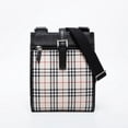 thumbnail image 1 of Pre-Owned Burberry Check Canvas and Leather Shoulder Bag, Beige, WS21612, 1 of 11