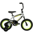 thumbnail image 3 of Huffy 12" Rock It Kids' Bike, Fits Riders 37" - 42", Gray/Green, Youth, Boys, 3 of 13